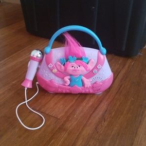 Troll sing along boombox